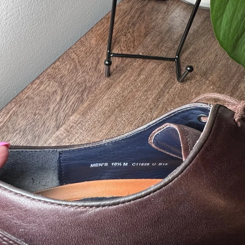 COLE HAAN Mens Lenox Hill C11628 Grand.Os Brown Shoes Split Toe Oxford US 10.5M‎